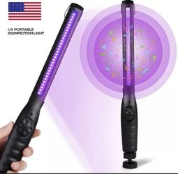 40 LED COB UV Disinfection Lamp USB Rechargeable Home Office Travel Light Wand ❤