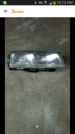 1989 92 mitsubichi galant right side headlight