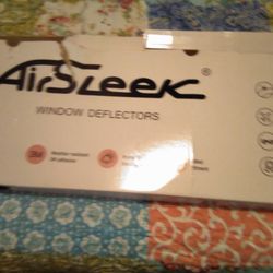 AirSleek Window deflectors For Ford 150, 250, 350 Super Crew; Four Pieces! Never Used