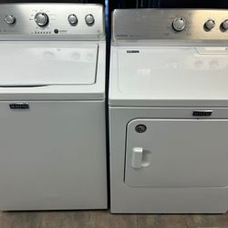 Maytag Washer And Electric Dryer Set 