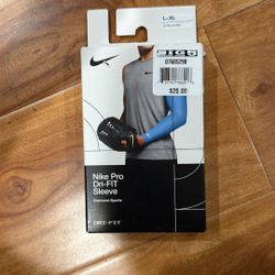 Nike Pro Therma-FIT Compression Sleeve - Blue - ADULT L/XL BRAND NEW