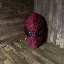 2012 Andrew Garfield Spider-Man mask front face shell only
