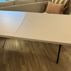 Folding Table With Mantel / 6ft 