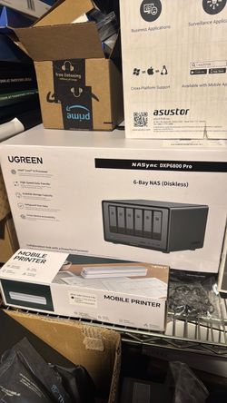 UGREEN NAS DXP6800 Pro 6-Bay, Intel i5 1235u 10-Core CPU (Diskless)