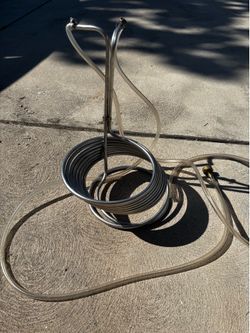 Wort chiller stainless steel