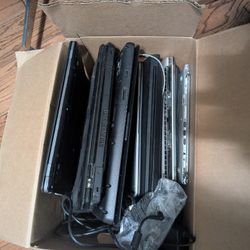 Box Of Laptops And Chargers