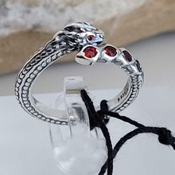 Genuine PANDORA - Game of Thrones Dragon Sparkling Ring
