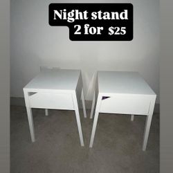 Night Stand White