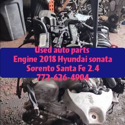 Engine 2018 Hyundai sonata 2.4