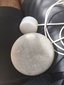 Google Nest Mini Smart Speaker with Cable