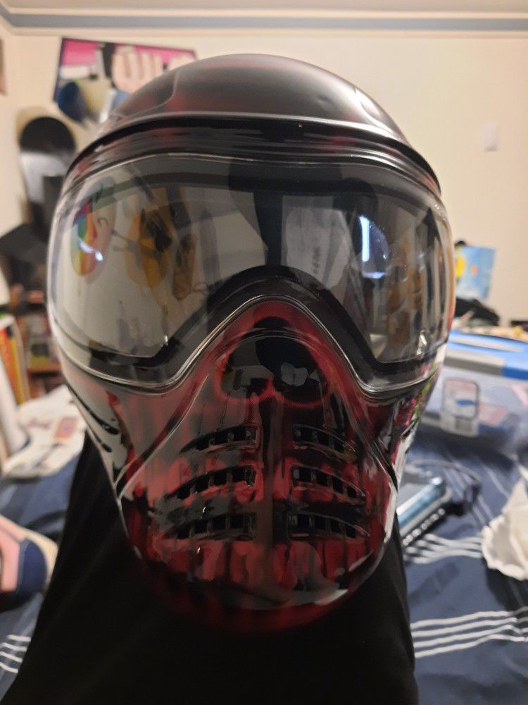 Airsoft Or Paintball Mask