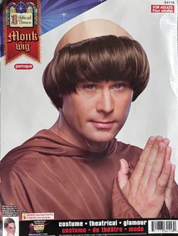 Biblical Times Monk Wig Adult Costume