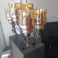 Pair of candle holder 
