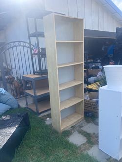Tall ikea book shelf