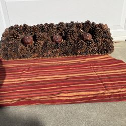 Decorative Pinecone Centerpiece 