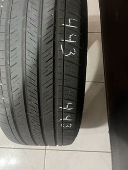 225/55/18. One used Goodyear tire