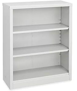 White 3-Shelf Bookcase
