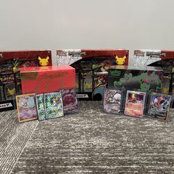 Pokémon sealed product and singles