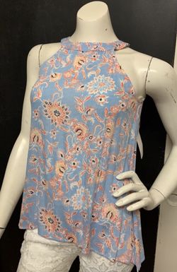 New Floral Halter Top /Summer Tops/Women’s Clothing