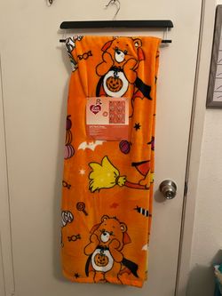 Care Bears Halloween Soft Plush Throw Blanket
