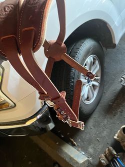 Occidental leather suspenders