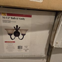 A Pair Of 16.5 Bath Vanities