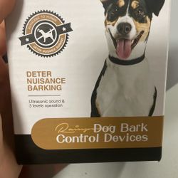 Dog Bark Control Devise 