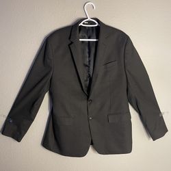 Banana Republic Slim Fit Blazer Jacket Men's 44R Charcoal Gray Casual Formal