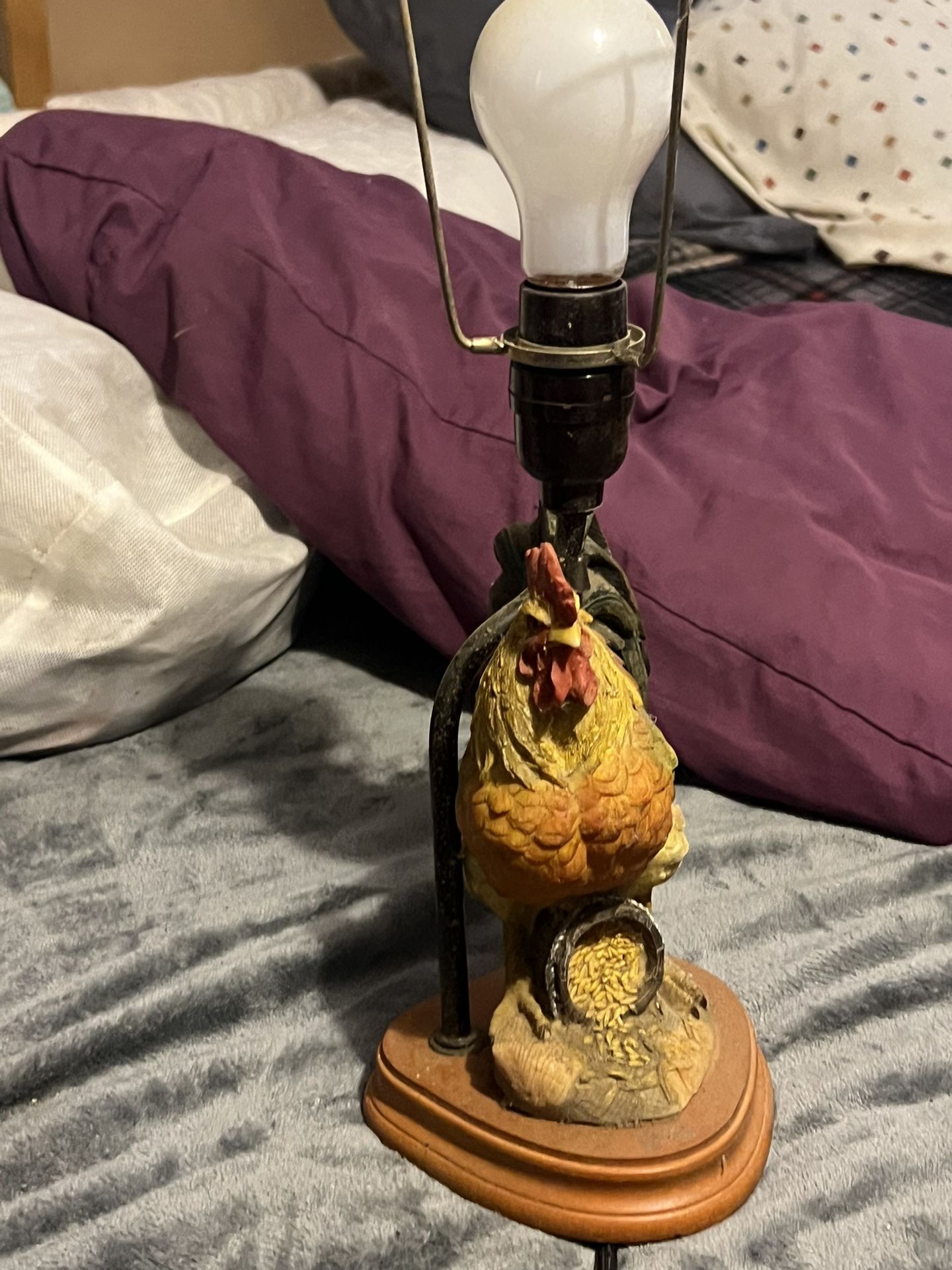 rooster lamp