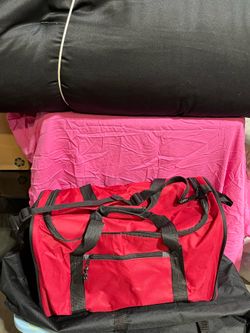 Duffel bag red
