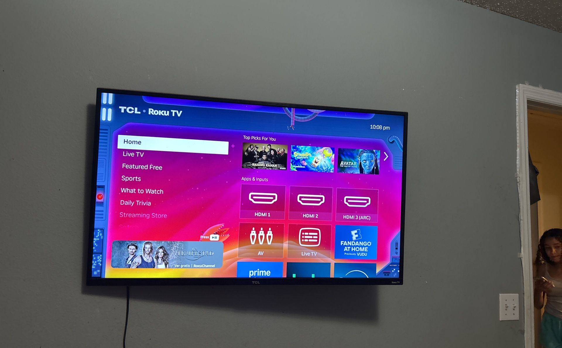 42 Inch TCL Roku TV