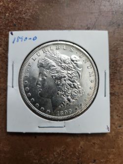 MORGAN 1890-O SILVER DOLLAR-UNC