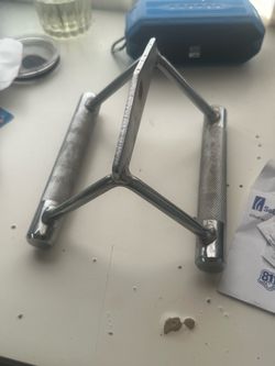 V Bar Double Grip Handle for Cable Attachment