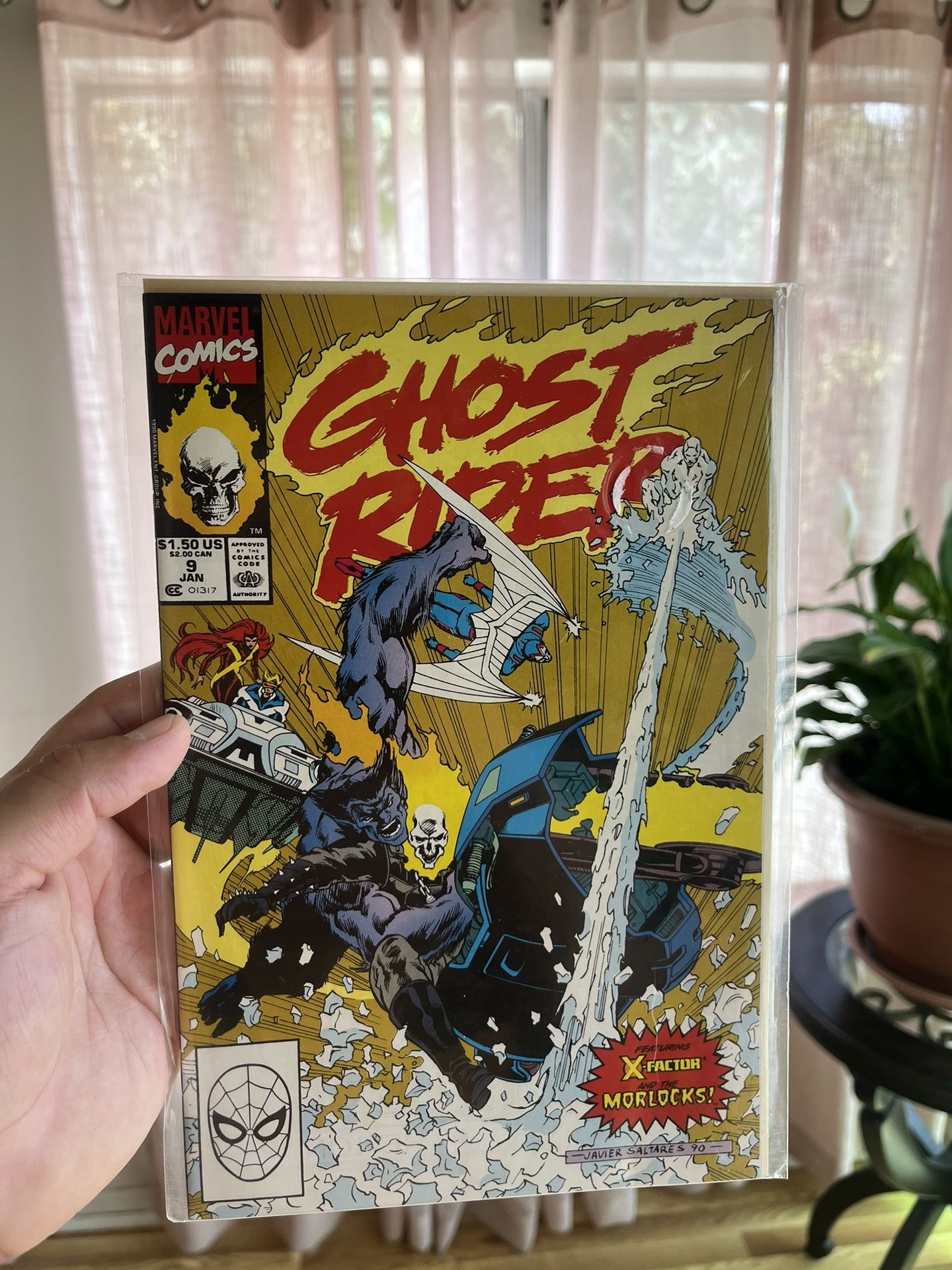 Marvel Comics Ghost Rider featuring X-Factor & the Morlocks #9 January 1991