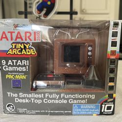 Atari 2600 Tiny Arcade Desktop Console Game