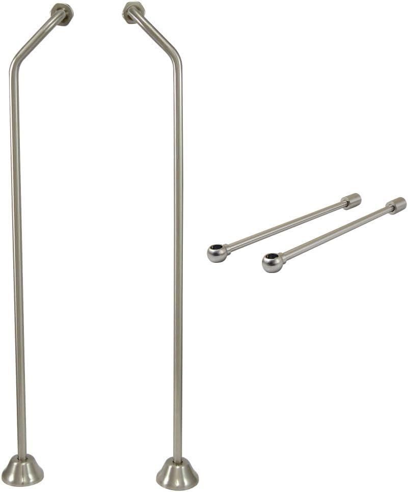 Kingston Brass CCK478 Vintage Double Offset Wall Bracket Combo, Brushed Nickel Faucet Supply Lines,All Products : American Fashion Style Bags On Sale