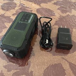 Emergency Radio -Waterproof Bluetooth Speaker