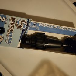 Premium Water-Powered Multi-Purpose Rim Brush
