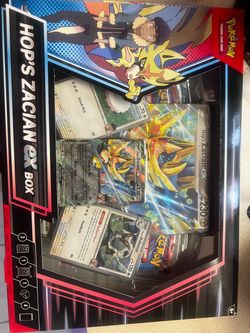 Pokémon hop's zacian ex box