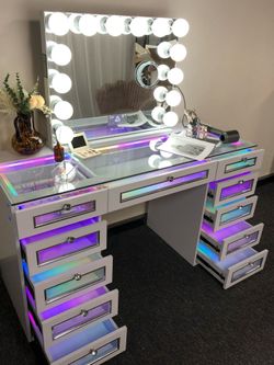 Large LED vanity