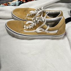 Yellow Old School Vans