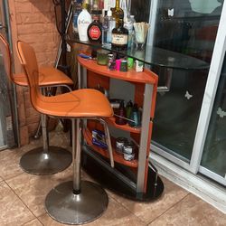 Liquor Bar  & Stools 