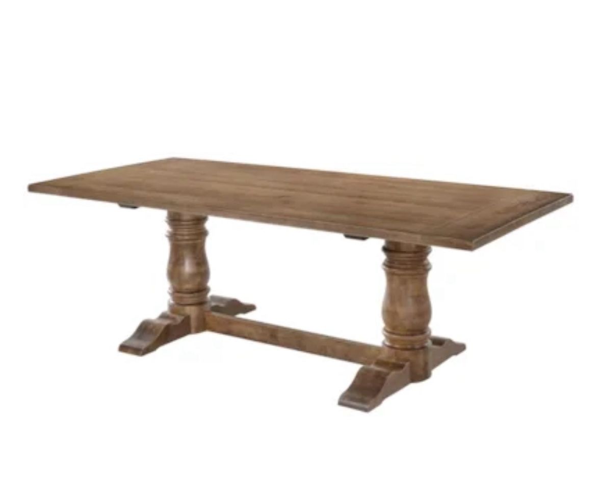 Leventis Weathered Oak Dining Table