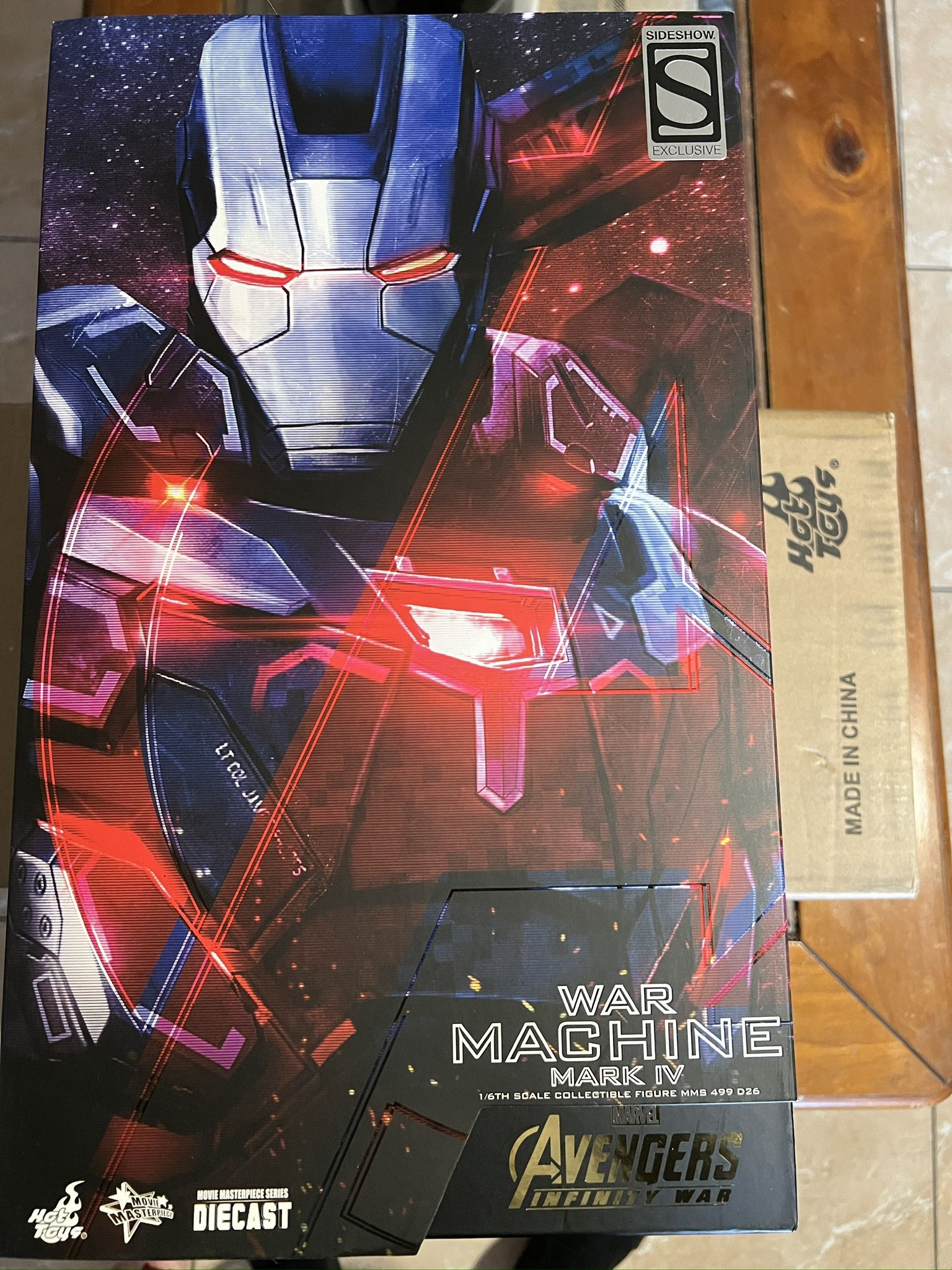 Hot Toys Avengers: Infinity War War Machine MMS499-D26 Special Edition