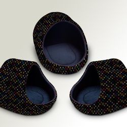 Multicolor Designer Dog Bed