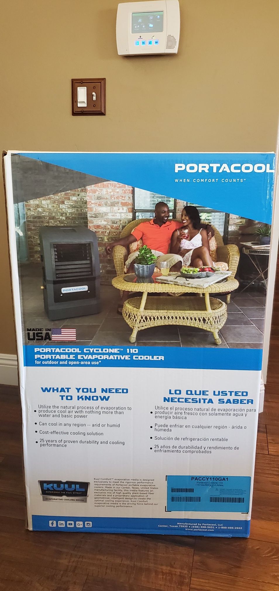 Portacool Cyclone 110 Portable Evaporative Cooler