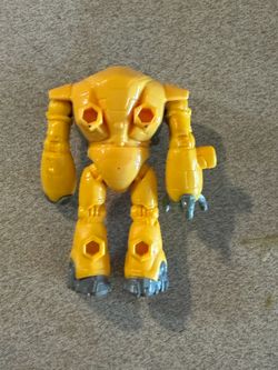 Fisher-Price Planet Heroes Yellow Robot Action Figure J3111 2006