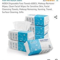 Disposable Dry Face Towels 