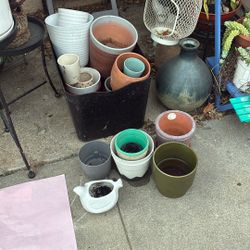 Various Plant Pots 