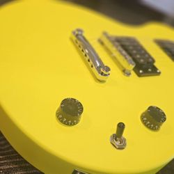 Highlighter Yellow Leo Jaymz Les Paul *New In Box*